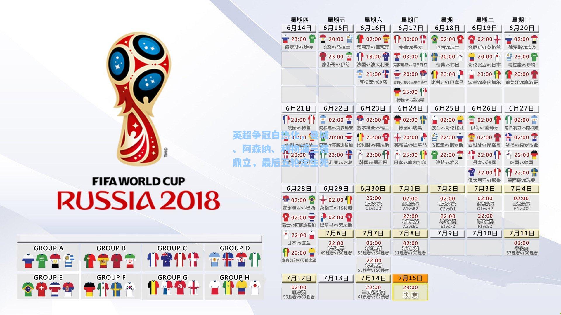 英超争冠白热化，曼城、阿森纳、利物浦三强鼎立，最后五轮定生死